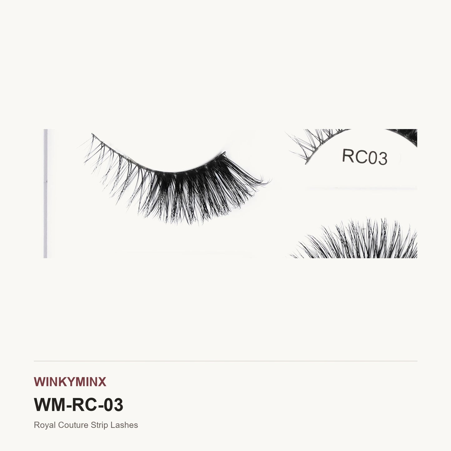 Royal Couture Strip Lashes, style RC03
