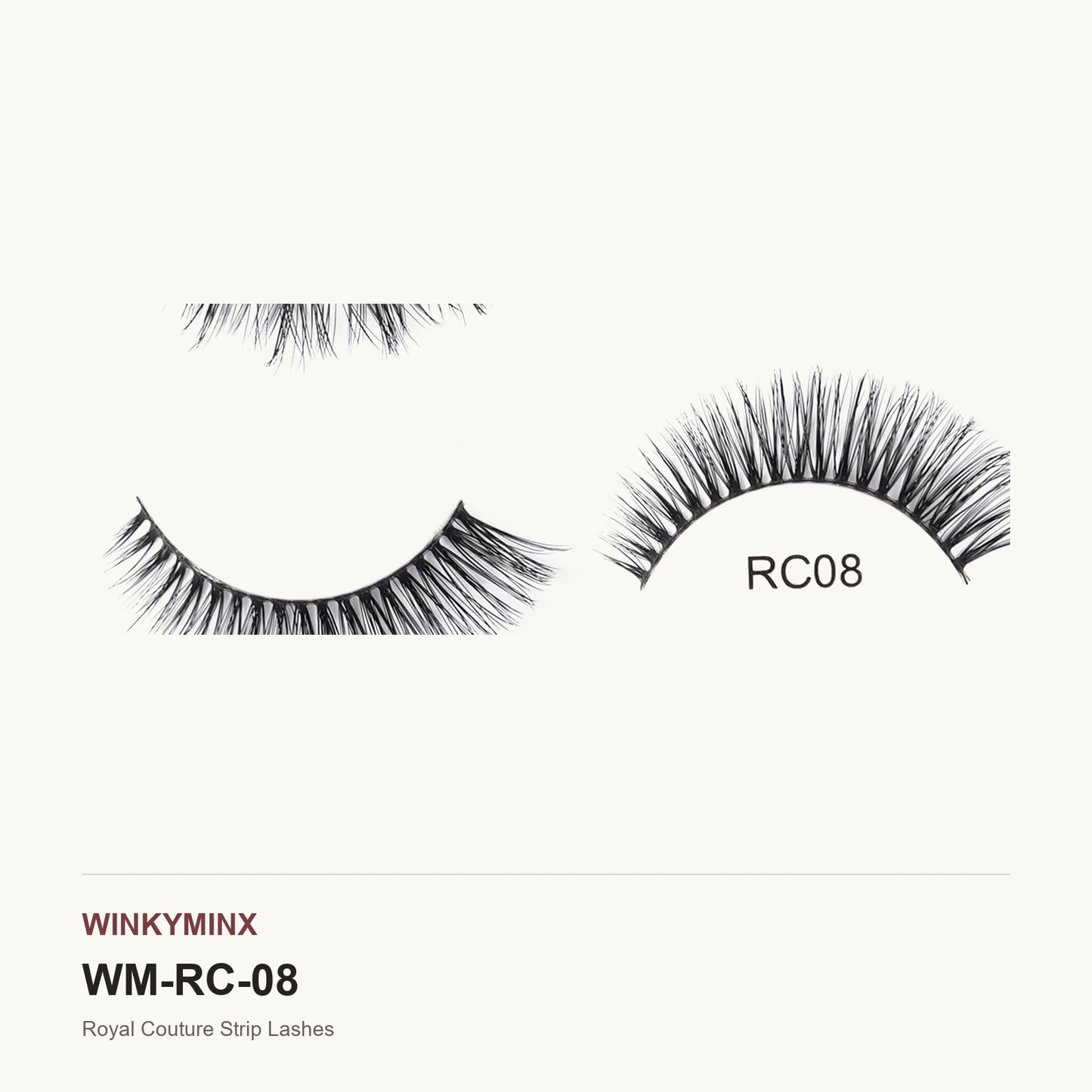 Royal Couture Strip Lashes, style RC08