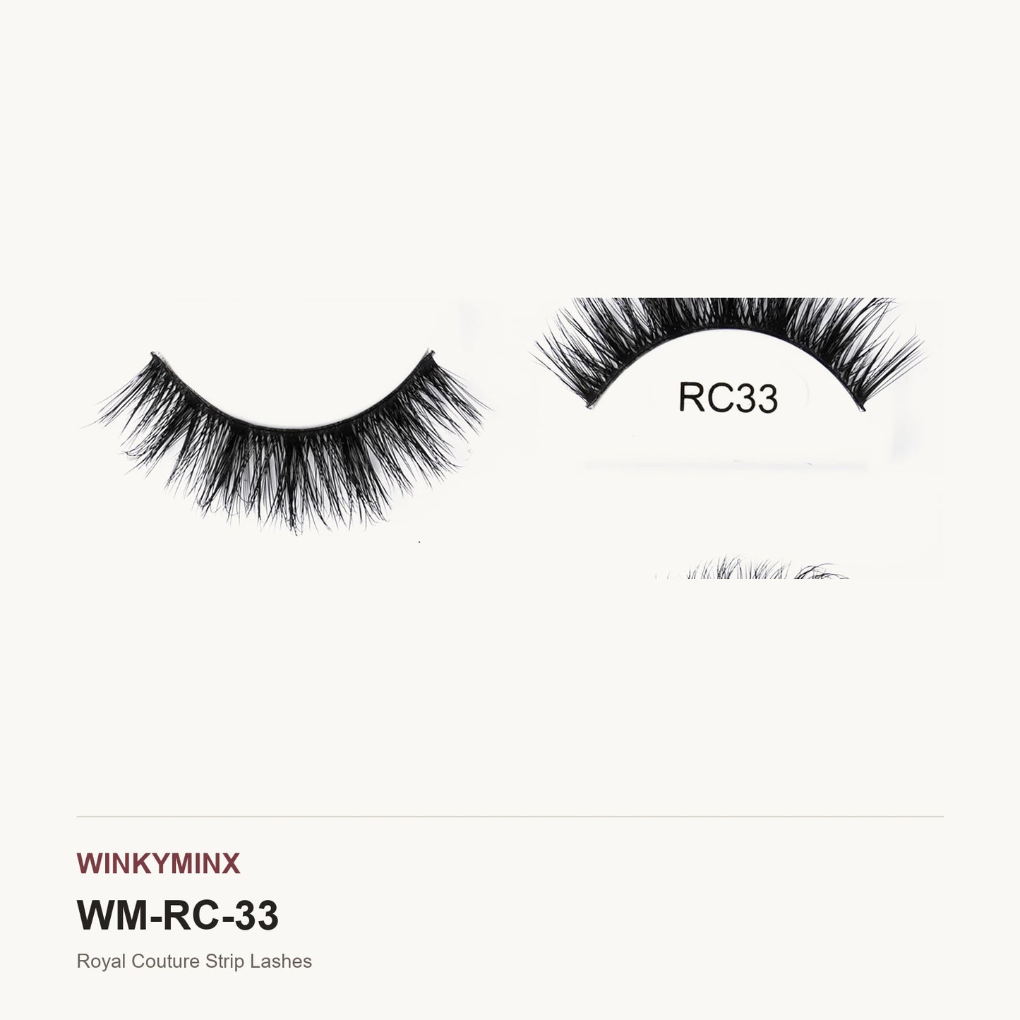 Royal Couture Strip Lashes, style RC33