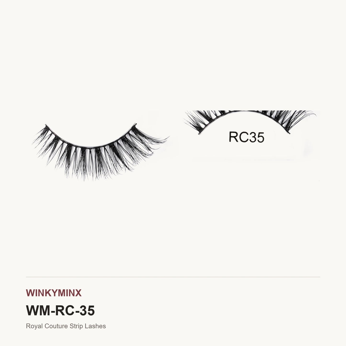 Royal Couture Strip Lashes, style RC35