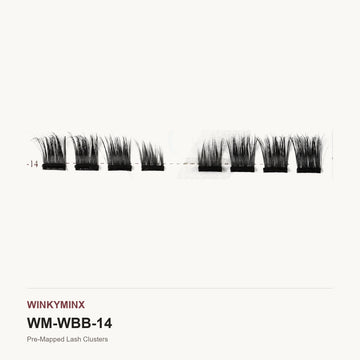 Pre-Mapped Lash Clusters, style WBB-14