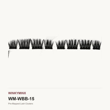 Pre-Mapped Lash Clusters, style WBB-15